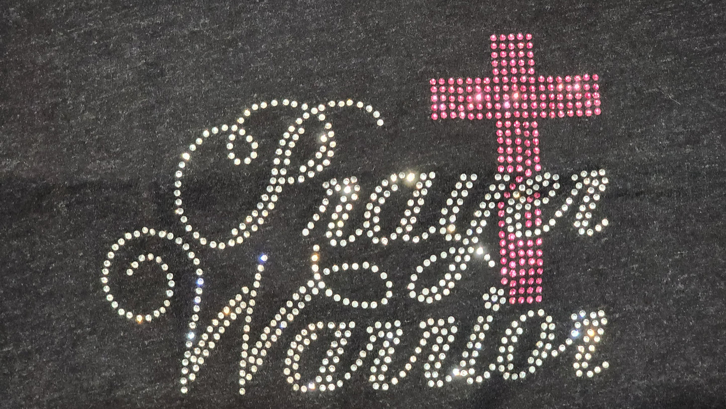 Prayer Warrior Rhinestone