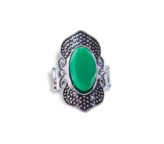 Taj Mahal Trendsetter - Green Ring