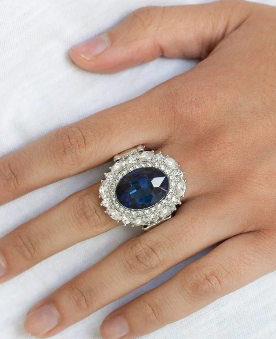 Show Glam - Blue Ring